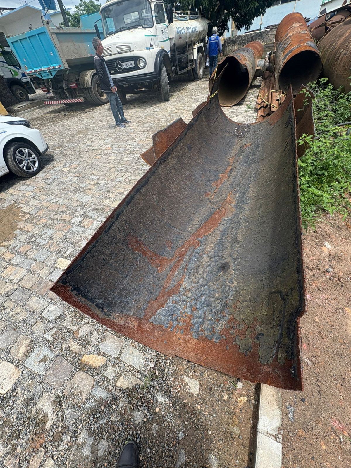 Foto de SUCATA FERROSA DE MATERIAIS DIVERSOS
